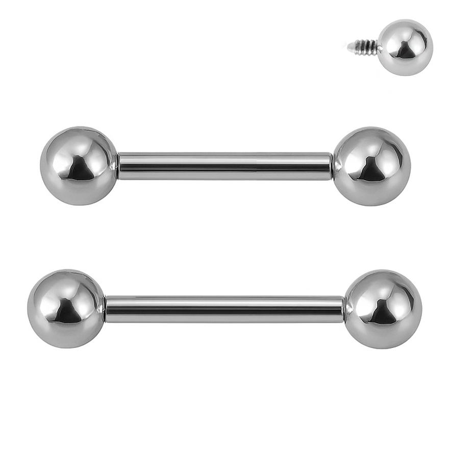 Barbel 1.6mm con sfera 5mm tit