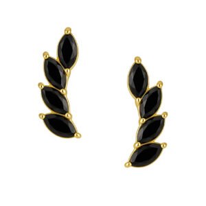 Topo Cluster de Navettes em ouro 18K com diamante criado