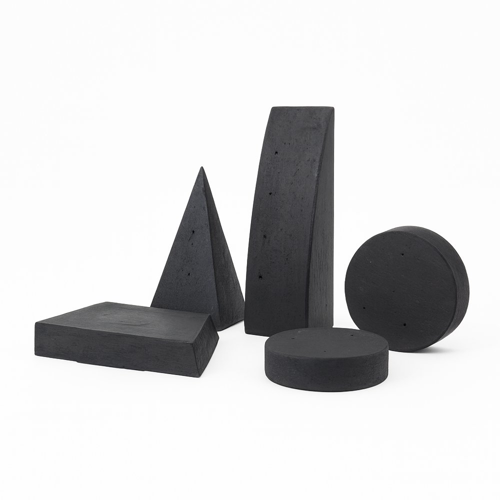 Espositore di Legno Modelo Per Labret Nero (hastes inclusas)