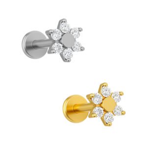 Piercing Labret fiore