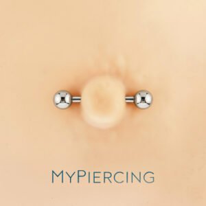 Barbell de 1,6 mm com Esfera de 4 mm em Titânio ASTM F136
