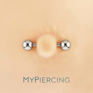 Barbell de 1,6 mm com Esfera de 5 mm em Titânio ASTM F136