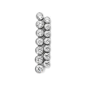 Labret di Titanio con Zirconi
