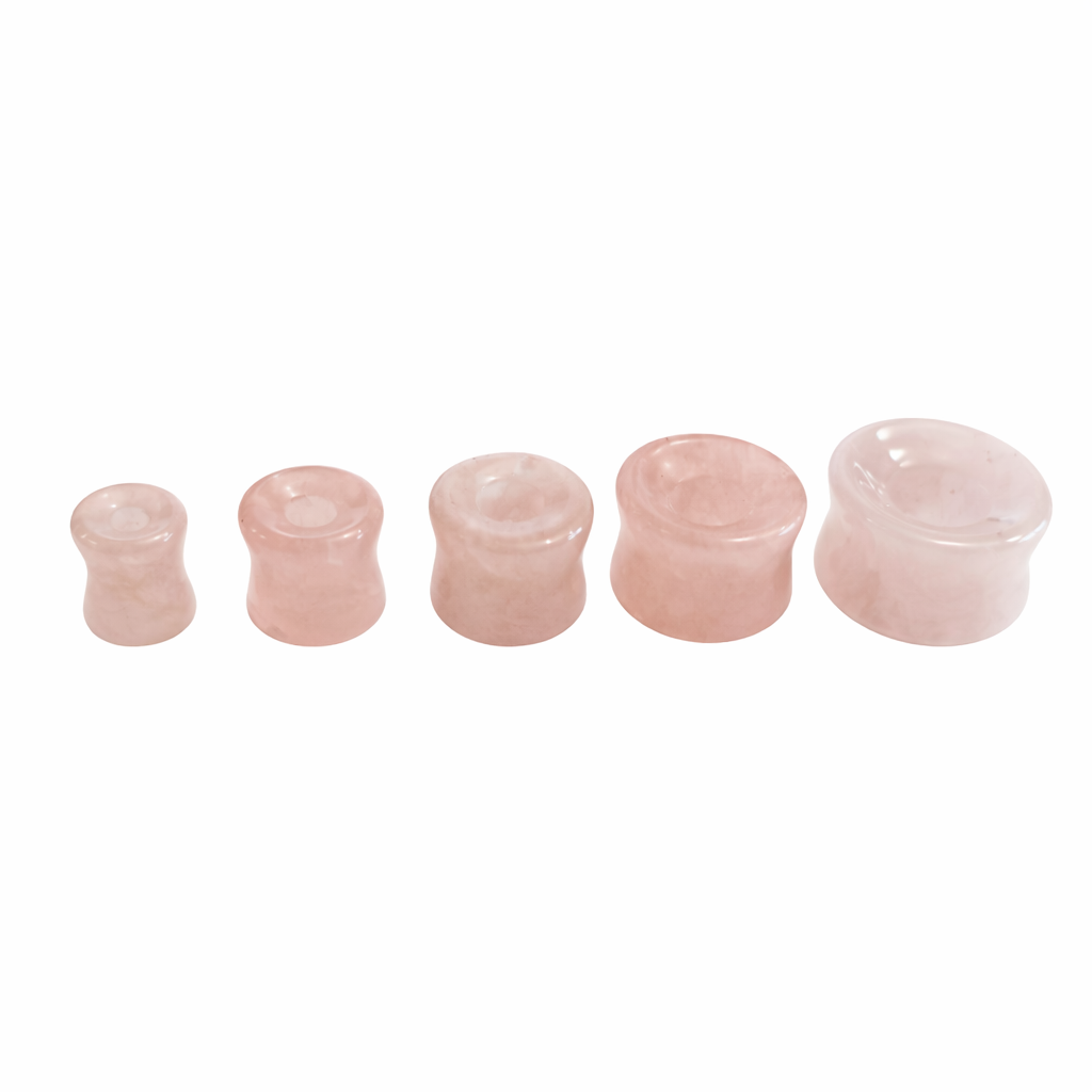 Dilatatore in Pietra di Quarzo Rosa