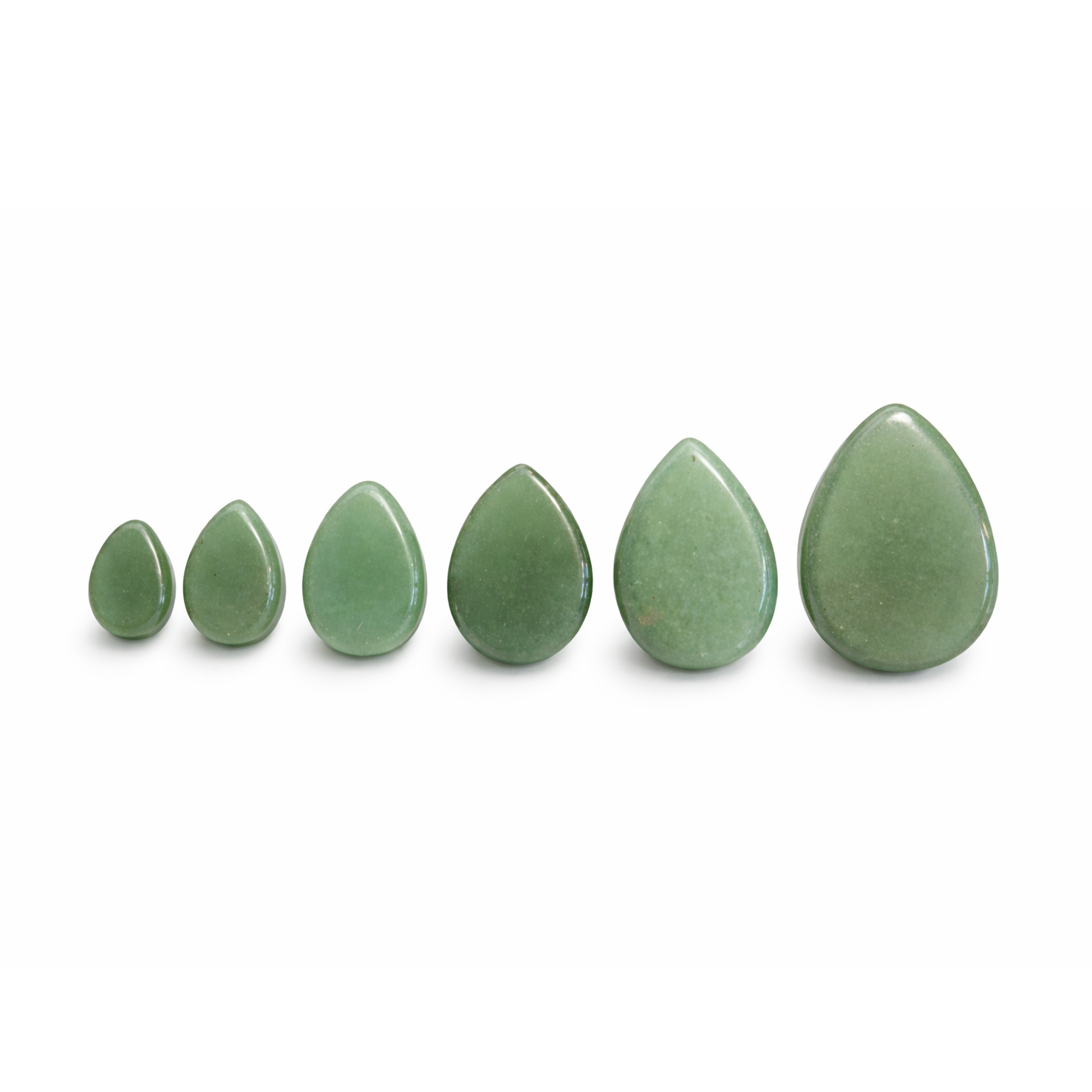 Dilatatore in Pietra di Aventurine a Goccia