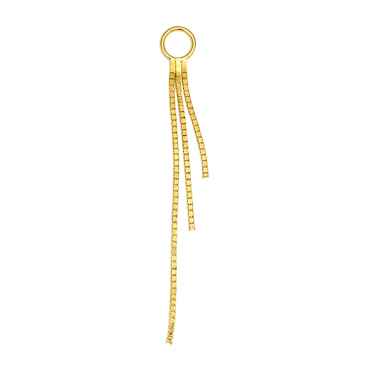 Pendente a Catene in Oro 18K per Piercing
