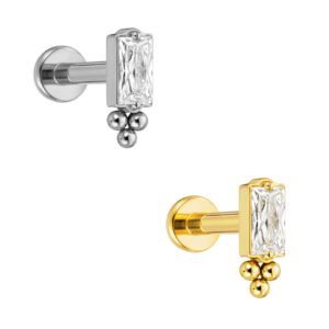 Labret di Titanio con Zircone