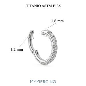 Clicker Big 1.6, Titanio ASTM F136, Zirconia 1.6