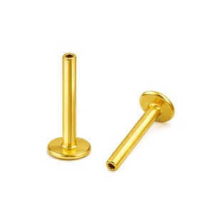 Barretta Labret Push Pin in Oro 18k