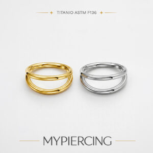 Piercing Clicker doppio liscio
