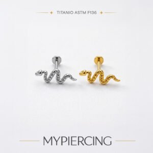 Piercing Labret serpente